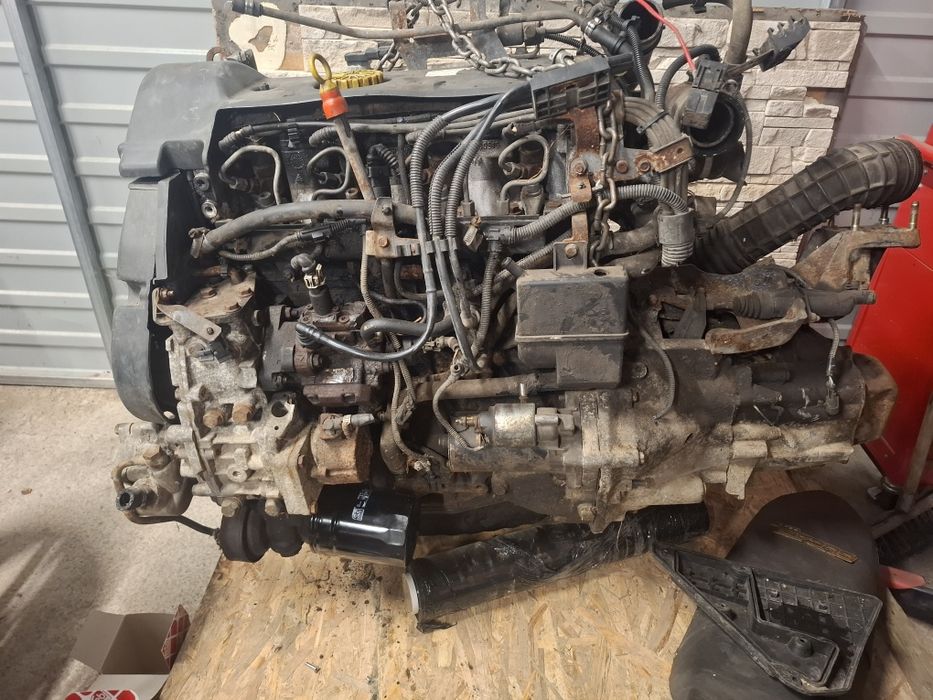 Silnik+skrzynia fiat ducato 2.8 jtd  02-06   265 tys km  pompa bosch