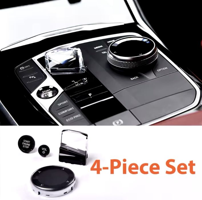 Хрустальная ручка селектор АКПП BMW G, I, X, Z серии