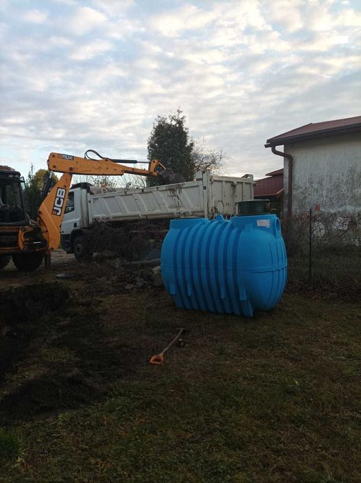 Usługi koparko- ładowarką, minikoparką, transportowe wywrotkami