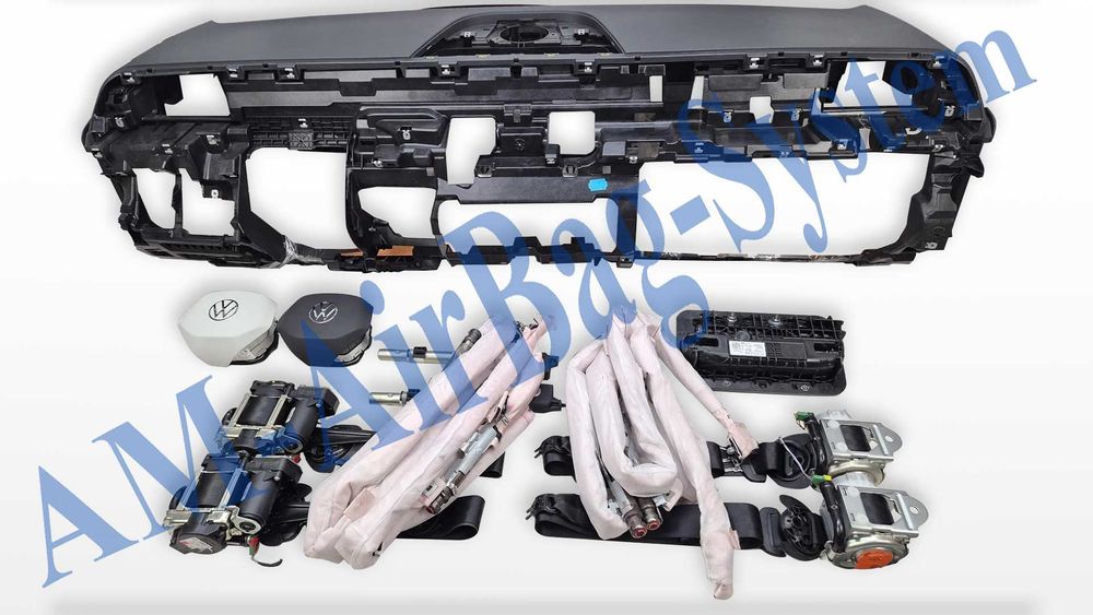 VW ID. BUZZ Deska Rozdzielcza Deski Konsola Kokpit Pulpit AirBag Pas Pasy Poduszki Regeneracja Naprawa