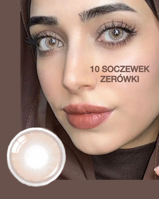 Soczewki kolorowe 10 szt. Olens
