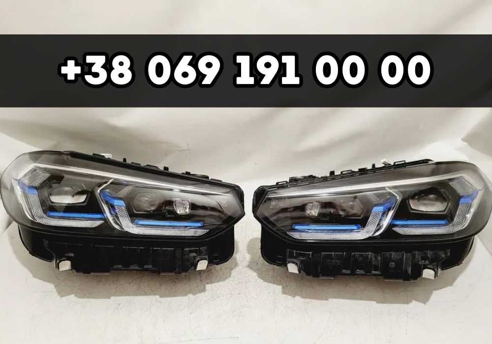 Фари BMW X3 G01 США та Європа разборка передня задня оптика запчастини