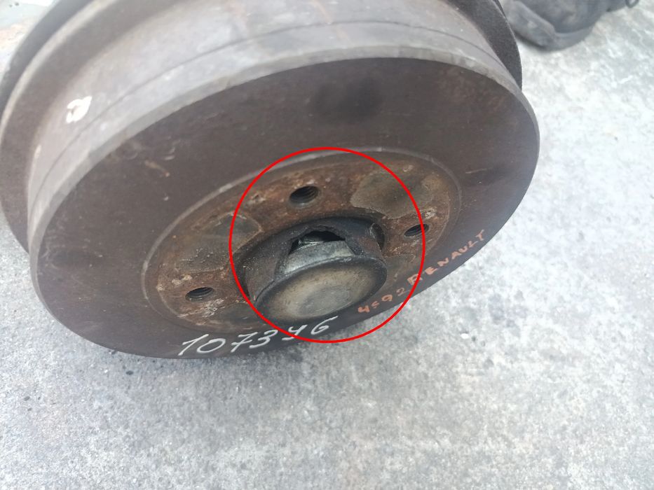 Eixo traseiro tambor RENAULT Clio II Société (SB0/1/2_)