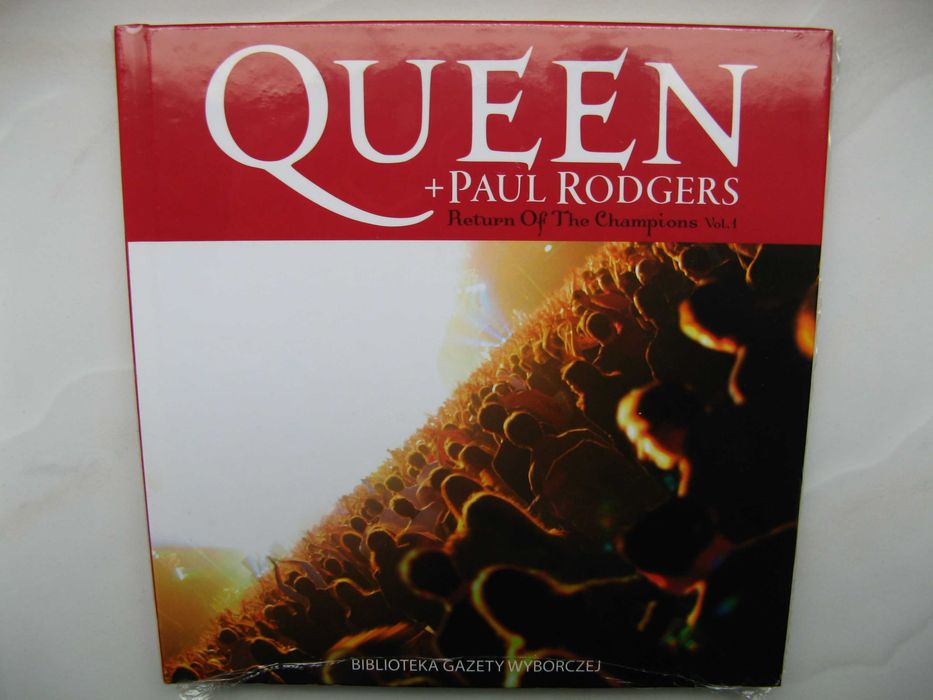 Queen + Paul Rodgers: Return Of The Champions, Vol. 1 i 2, CD + książka/Nowe!