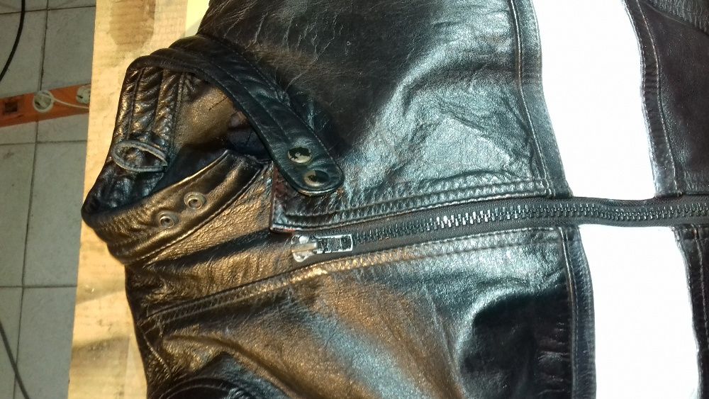 Casaco Motar em cabedal