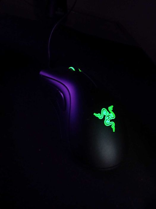 Rato Gaming RAZER Deathadder Essential (6400 dpi/\Cores: Branco/Preto)