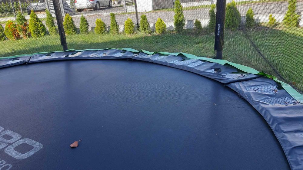 Trampolina ogrodowa Zipro Jump Pro z siatką zewnętrzną 10FT 312cm