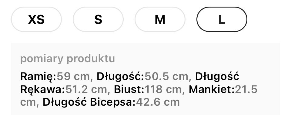 Bluza z dziurami L