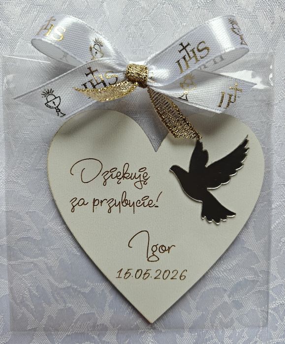 Podziękowanie komunia prezent