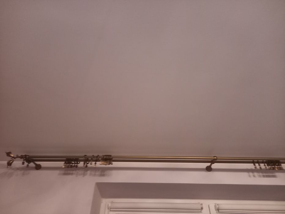 Karnisz podwójny 3 sztuki