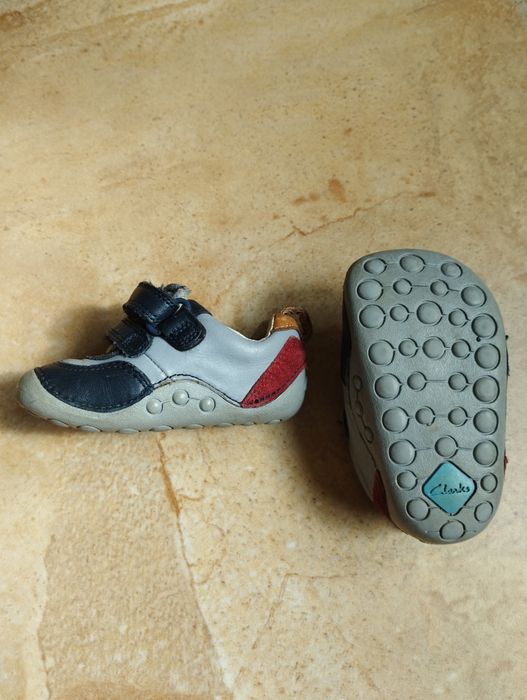 Шкіряні кросівки туфельки Clarks 3G 18,5