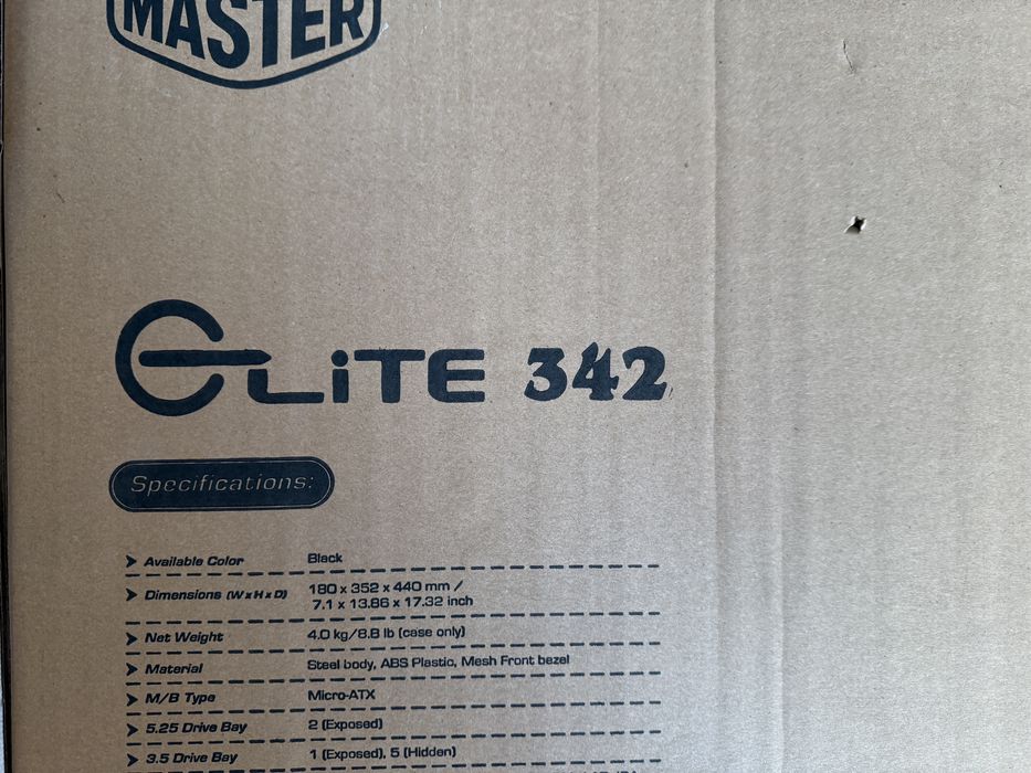 Obudowa Cooler Master ELITE 342  NOWA