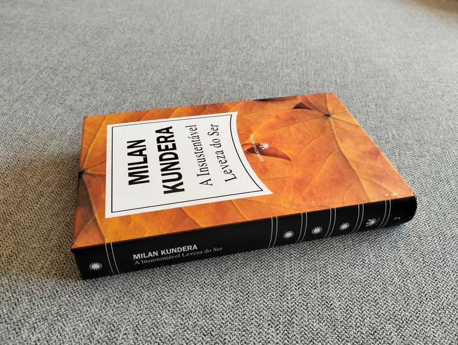 Livro "A insustentável leveza do ser" de Milan Kundera