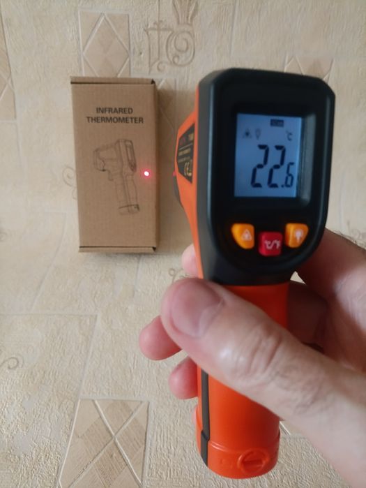 Высокоточный пирометр - NJTY-T600 (измеряет темп. от -50°C до +600°C)