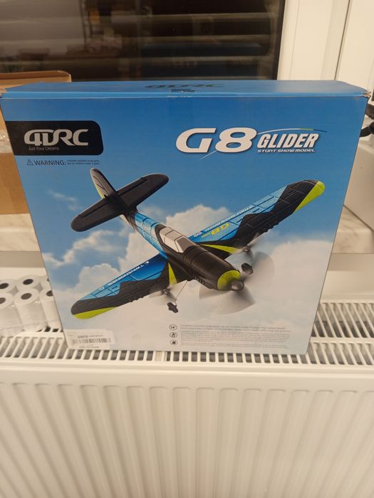 Zdalnie sterowany Samolot RC 4DRC G8 Glider – Powystawowy | LED
