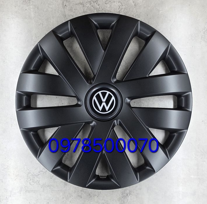 Ковпаки Фольксваген R15 Volkswagen Polo Fox T-Roc Passat Golf Jetta