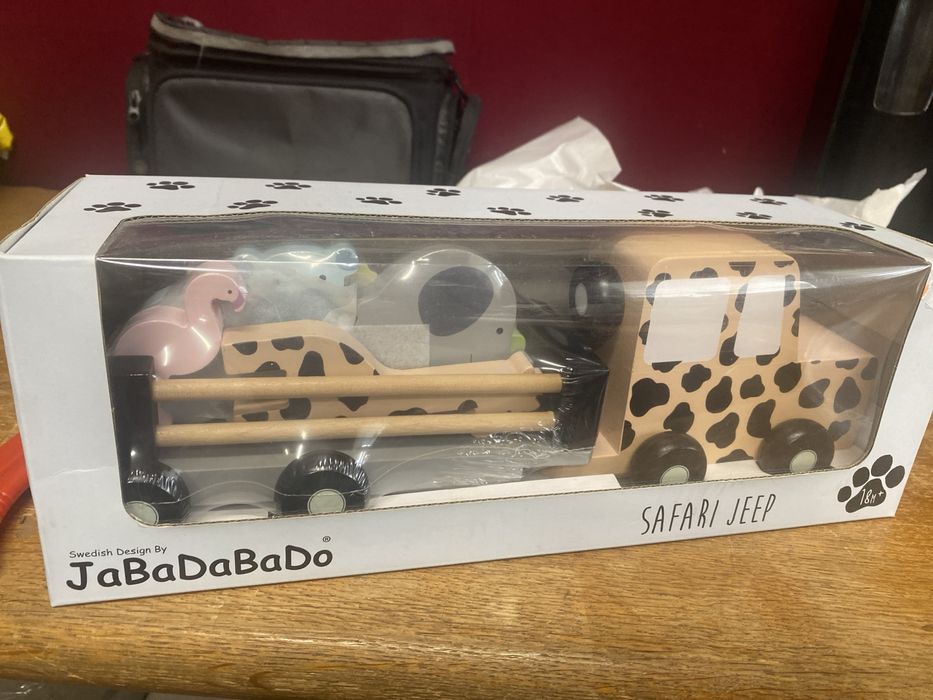 Jeep drewniany safari jabadabado