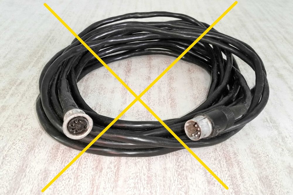 Кабели DIN 5p, BNC, USB, COM, LPT, VGA, ATA-33, FDD