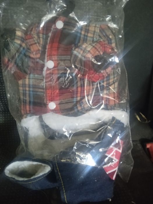 Fato de inverno para cão