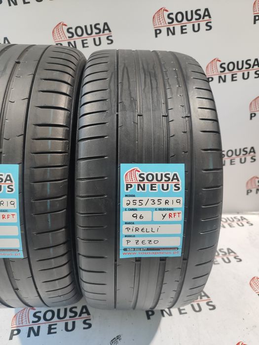 2 pneus semi novos 255-35R19 Pirelli RFT - Oferta dos Portes
