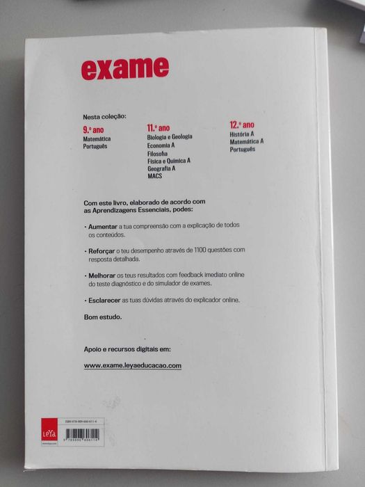 Livro de Preparação para Exame de Física e Química A de 11ºano