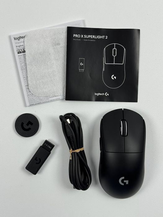 Bezprzewodowa mysz gamingowa Logitech G PRO X SUPERLIGHT 2 Black