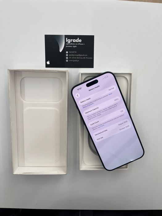 Iphone 17 Pro Max de 256GB IMPECAVEL