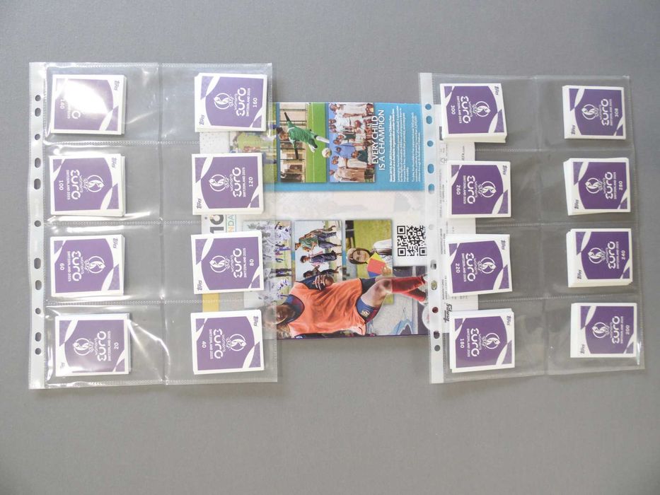 Colecção Completa UEFA Euro 2025 Women Panini