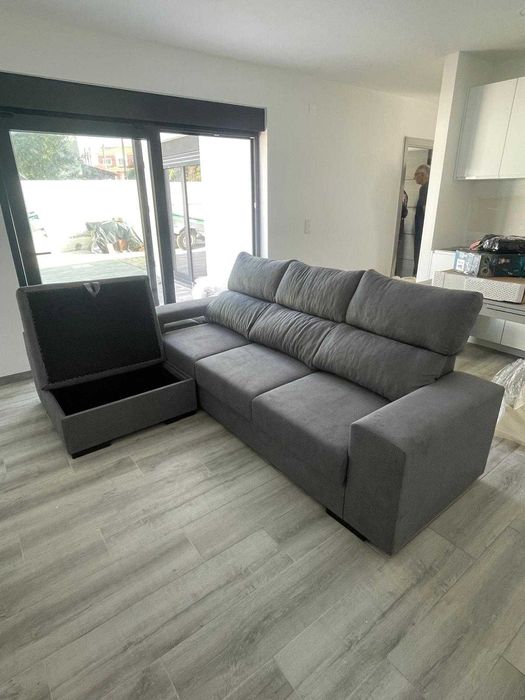 Sofá Porto 2.50 x 1.60 com chaise longue reversível !! NOVO