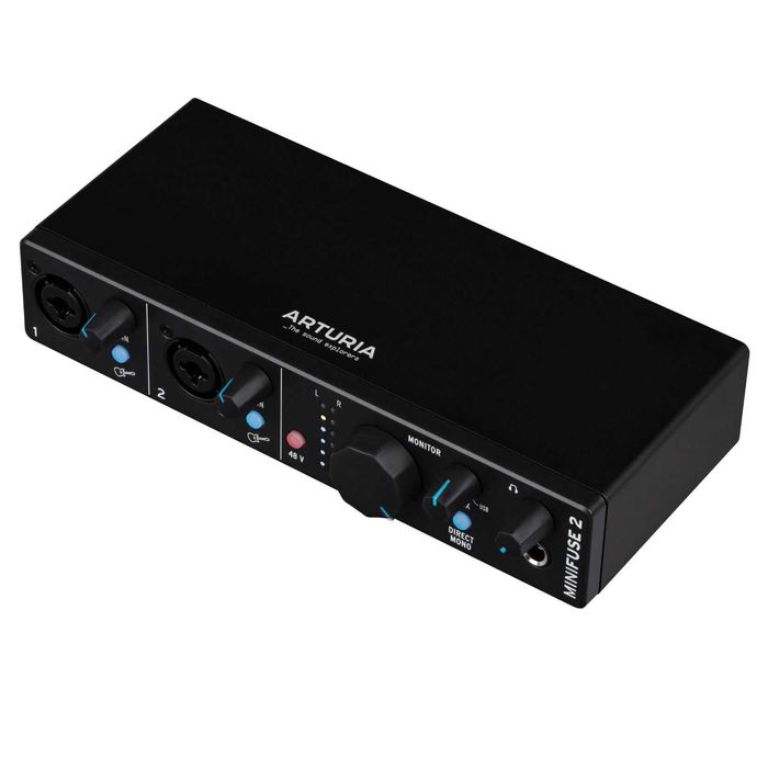 Аудиоинтерфейс Arturia MiniFuse 2 (Black). Безкоштовна доставка НП.