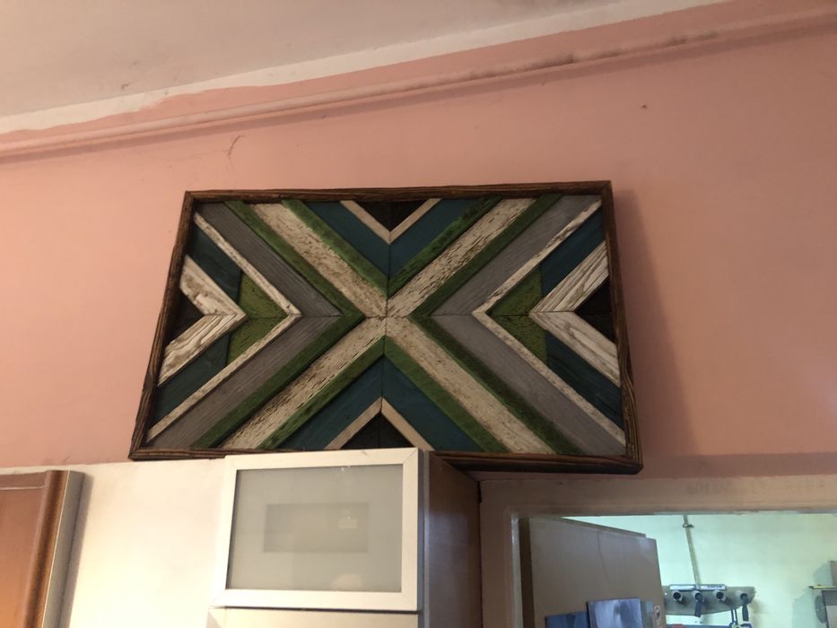 Obraz drewniany własnoręcznie robiony