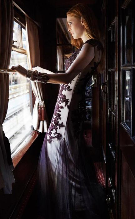 Вечернее платье кружево фатин Phase eight