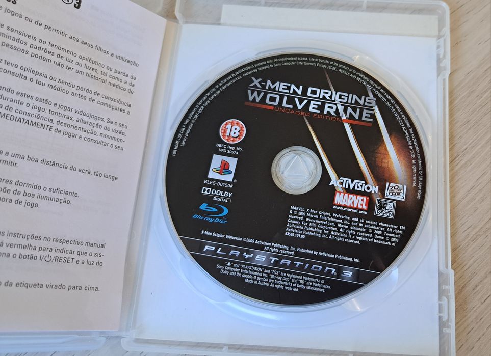 X-Men Origins: Wolverine [Uncaged Edition] - PS3 jogo  - Playstation 3