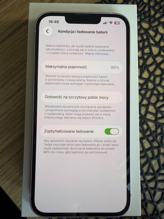 Iphone 14 128GB liliowy