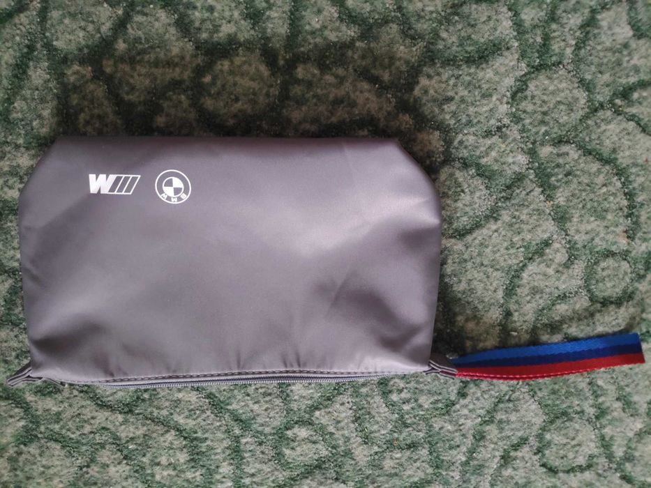 Kosmetyczka BMW M szara duża