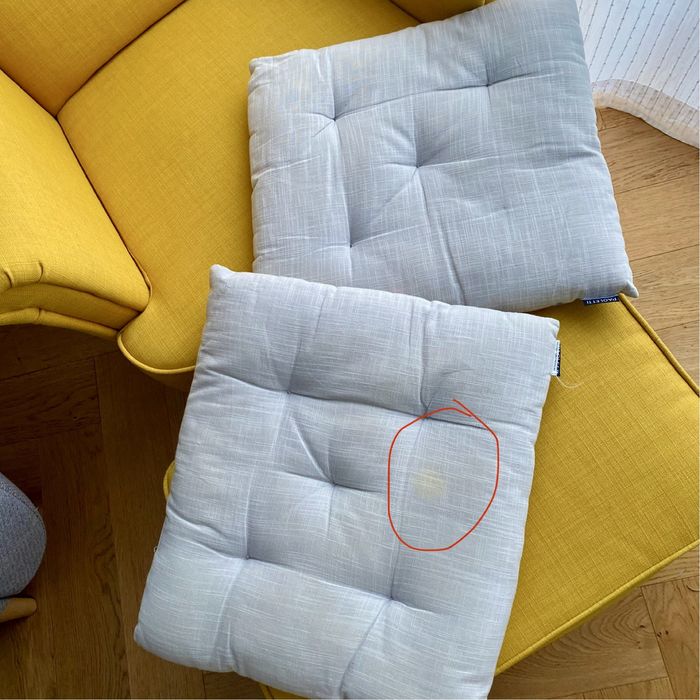 poduszki na krzesło x2