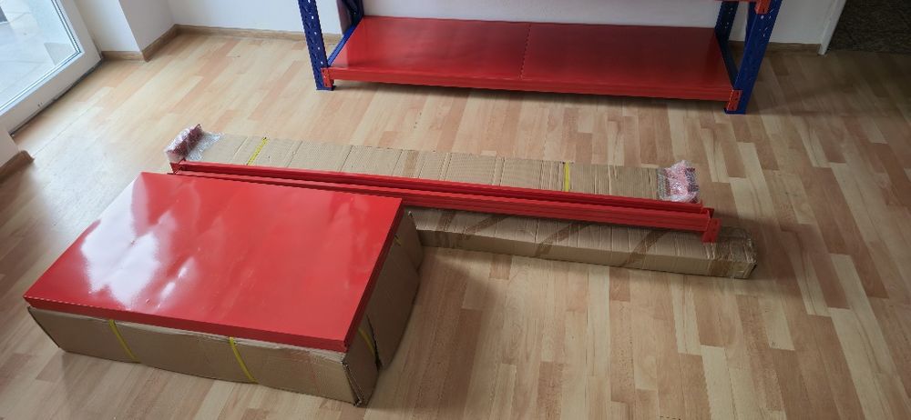 Faktura! REGAŁY metalowe 5-półkowy 200x200x60cm NOWE