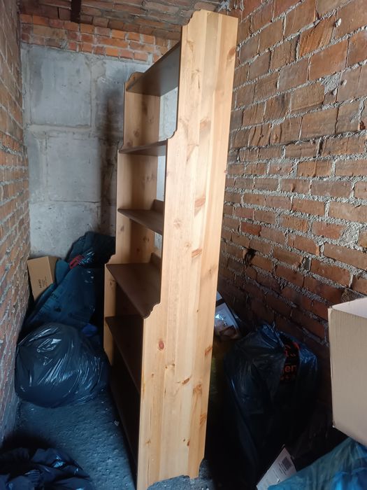 Regał drewniany 2m