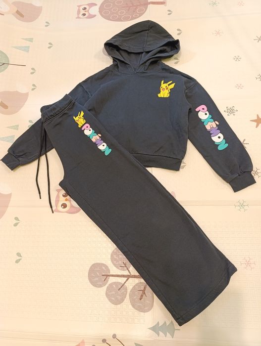 Костюм H&M Pokémon 134-140см. Бавовняний. Штани палаццо