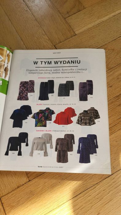 Szycie krok po kroku 2/2017 z wykrojami