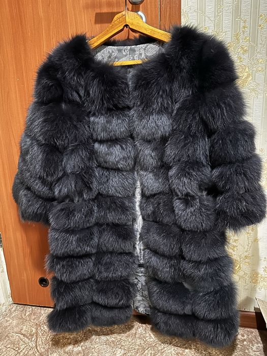 Меховая шубка писец шуба песец полушубок песцовый жилетка