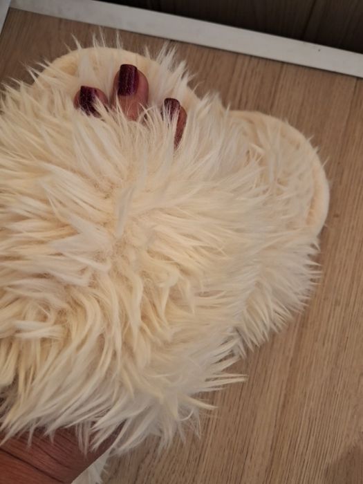 Пушистые тапочки