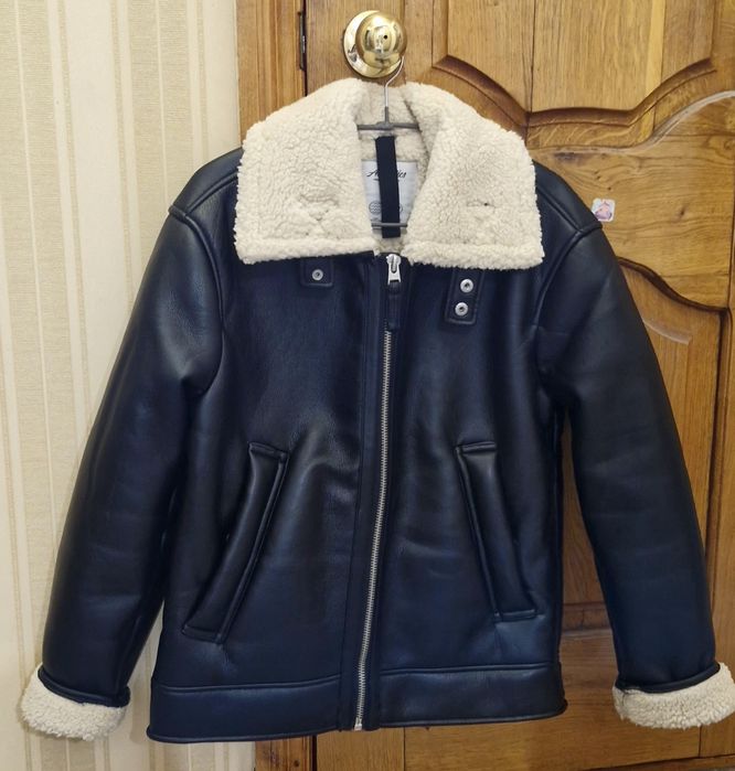 Куртка демісезонна, еко шкіра, Sinsay