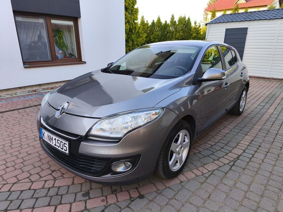 Renault Megane 1.6-101KM Lift 112tys Bluetooth  Navi Alu Klima 4el szyby USB Zadbana!