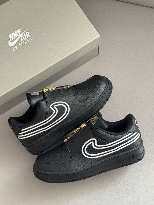 Nike Air Force 1 Low ‘LXX ZIP SERENA WILLIAMS Black (без предплат)