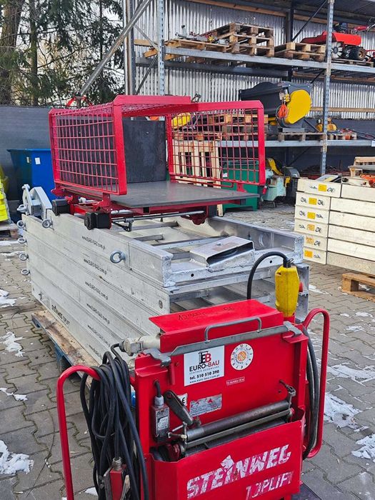 Winda drabina dekarska Steinweg 12m 230V wyciąg wciągarka Nr 56