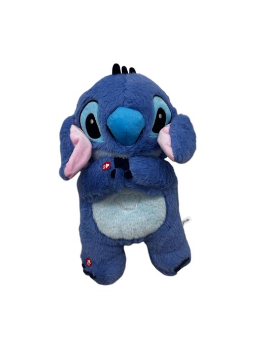 Оригінал стіч шо дихає. Мяка іграшка стич зі звуком Ліло і stich