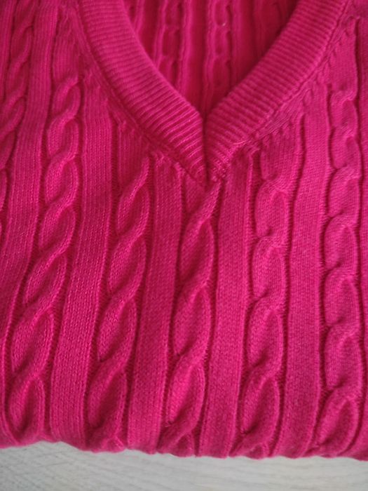 Sweter damski z warkoczami rozm.S/M