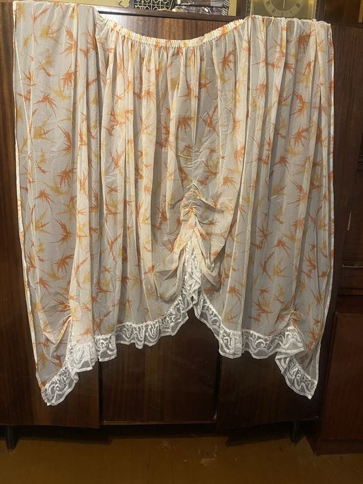 Тюль на кухню арочна