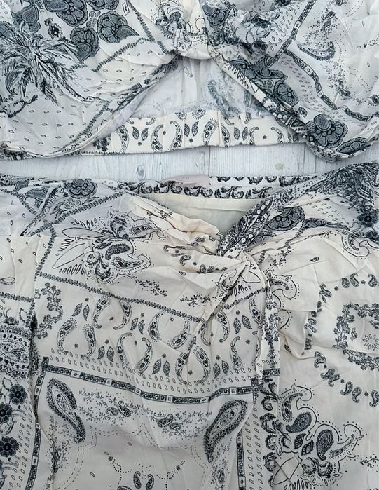 Wzorzysty komplet letni H&M